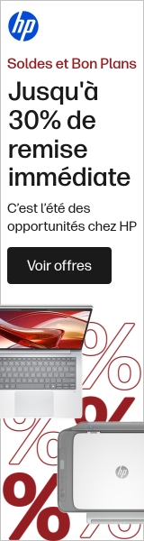 Soldes HP : jusqu'à -30%