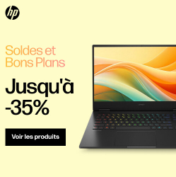 Soldes d'été HP : jusqu'à -35% !