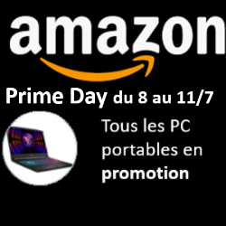 PRIME DAY Amazon du 8 au 11/7