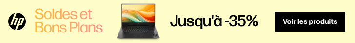 Soldes d'été HP : jusqu'à -35% !