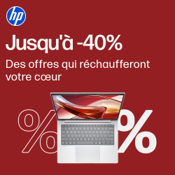 Soldes HP : jusqu'à -40%