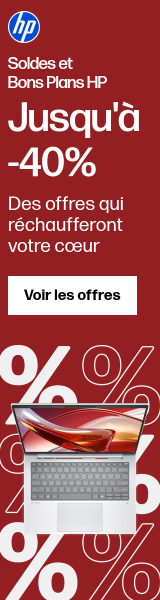 Soldes HP : jusqu'à -40%