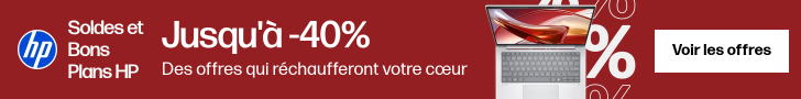 Soldes HP : jusqu'à -40%