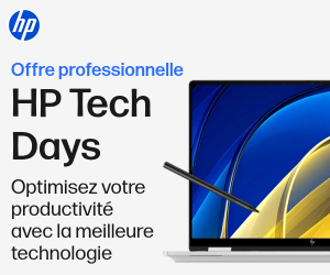TECH Days chez HP : jusqu'à -20% !
