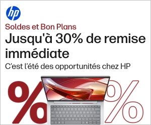 Soldes HP : jusqu'à -30%