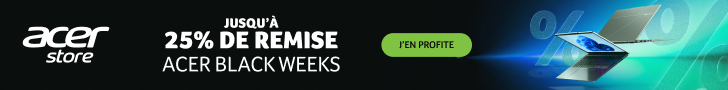 Promos ACER : jusqu'à 25% de remise