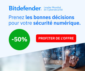 Bitdefender - meilleure offre cybersécurité
