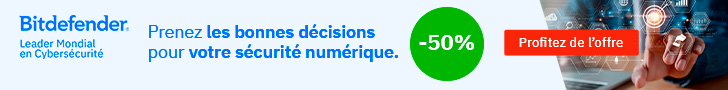 Bitdefender - meilleure offre cybersécurité