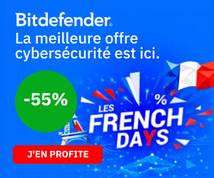 Bitdefender - meilleure offre cybersécurité