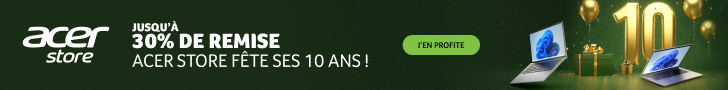Anniversaire ACER ! jusqu'à 30% DE REMISE