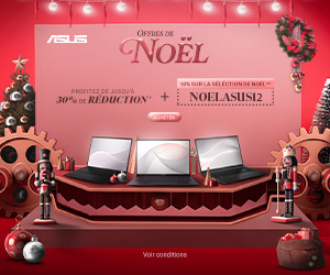 Promos Asus : 10% de remise supplémentaire avec le code NOELASUS12