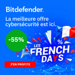 Bitdefender - meilleure offre cybersécurité