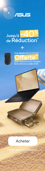 SOLDES ASUS : jusqu'à 40% de remise !
