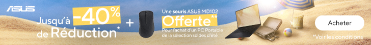SOLDES ASUS : jusqu'à 40% de remise !