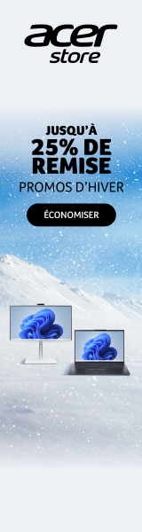 Soldes d'Hiver ACER - jusqu'à -25%
