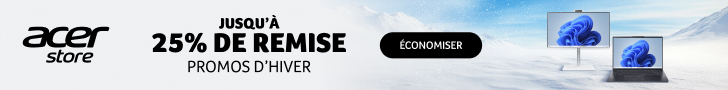 Soldes d'Hiver ACER - jusqu'à -25%