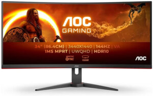 AOC CU34G2XE 34" incurvé WQHD 144 Hz