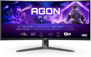AOC Agon Pro AG346UCD incurvé OLED WQHD 34"175 Hz