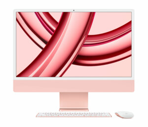 Apple iMac 24 - M3 (10c) / 8 Go / 256 Go - Rose
