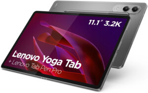 Lenovo Yoga Tab (8 Go / 256 Go / Gris / ZAG60273SE)
