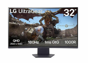 LG 32GS60QC-B 32" Incurvé 180 Hz QHD