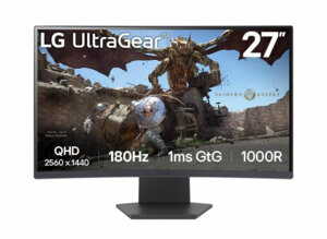 LG 27GS60QC-B 27" Incurvé 180 Hz QHD