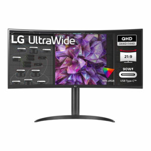LG 34WQ75X-B 34" incurvé QHD IPS RJ45