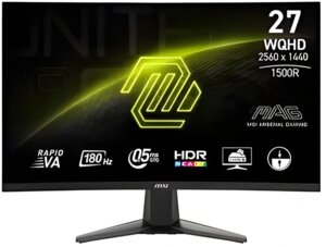 MSI MAG 27CQ6F 27" 180 Hz WQHD