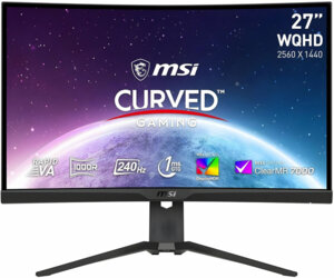 MSI MAG 275CQRXF 27" VA 240Hz WQHD incurvé