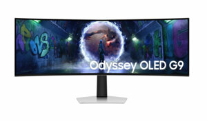 Samsung Odyssey G9 49" Incurvé 240 Hz Dual QHD Blanc et Noir