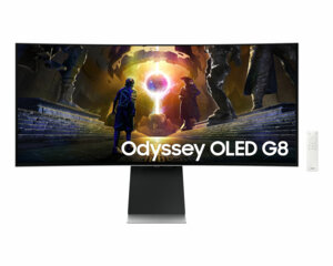 Samsung Odyssey OLED G8 34" Incurvé 175 Hz UWQHD Gris