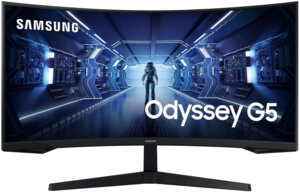 Samsung Odyssey G5 34" UWQHD 165Hz incurvé - LC34G55TWWPXEN