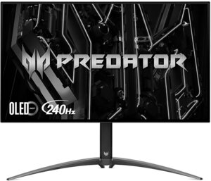 Acer Predator X OLED Écran gamer X27U Noir