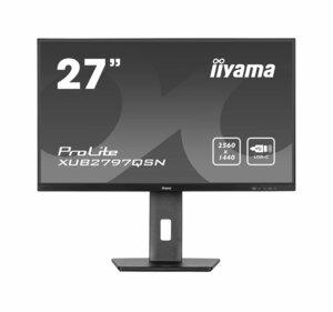 Iiyama ProLite XUB2797QSN-B1 27" WQHD 100 Hz RJ45