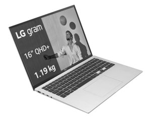 LG Gram 16 - 16Z90P - Argent (Intel Core i5 / 16 Go / 512 Go)