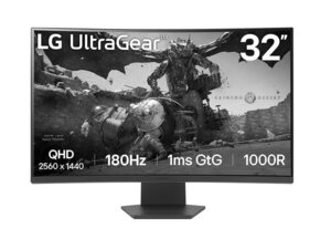 LG 32GS60QC-B 32" Incurvé 180 Hz QHD