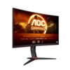 AOC C27G2Z3/BK 27" Incurvé 280 Hz Full HD Noir et Rouge
