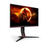 AOC Q24G2A/BK 23,8" QHD Noir et rouge