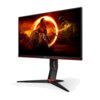 AOC Q24G2A/BK 23,8" QHD Noir et rouge