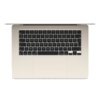 Apple MacBook Air 15,3 - Lumière stellaire (2025) - Apple M4 (10-10c) / 24 Go / 512 Go