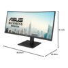 Asus Business VA34VCPSR incurvé 34" QHD RJ45