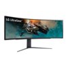 LG 49GR85DC-B 49’’ Incurvé UWQHD Gris et Violet