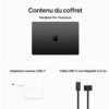 Apple MacBook Pro 14" 2024 Noir - M3 Pro (12-18c) / 18 Go / 1 To
