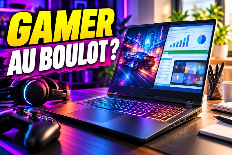 Un portable gamer peut-il aussi être un bon ordinateur de travail quotidien ?