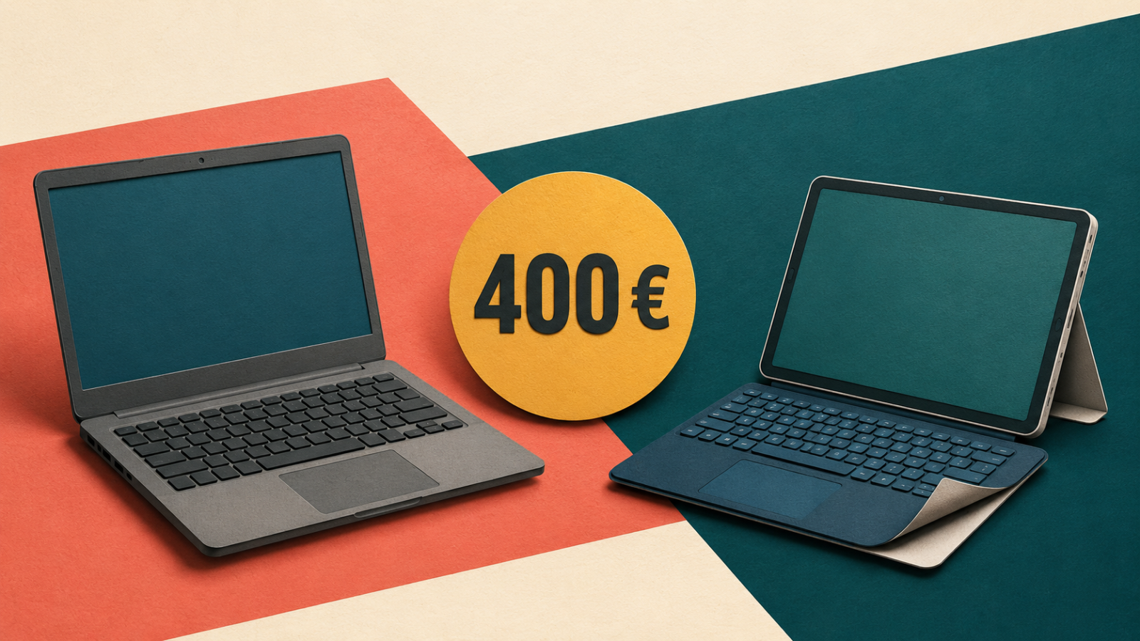PC portable à 400 € ou tablette avec clavier : lequel rend le plus de services ?