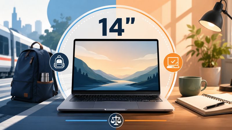 PC portable 14 pouces : à qui ce format convient-il vraiment au quotidien ?