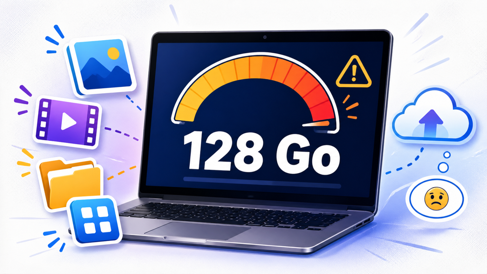 128 Go de stockage : dans quels cas est-ce déjà trop juste ?