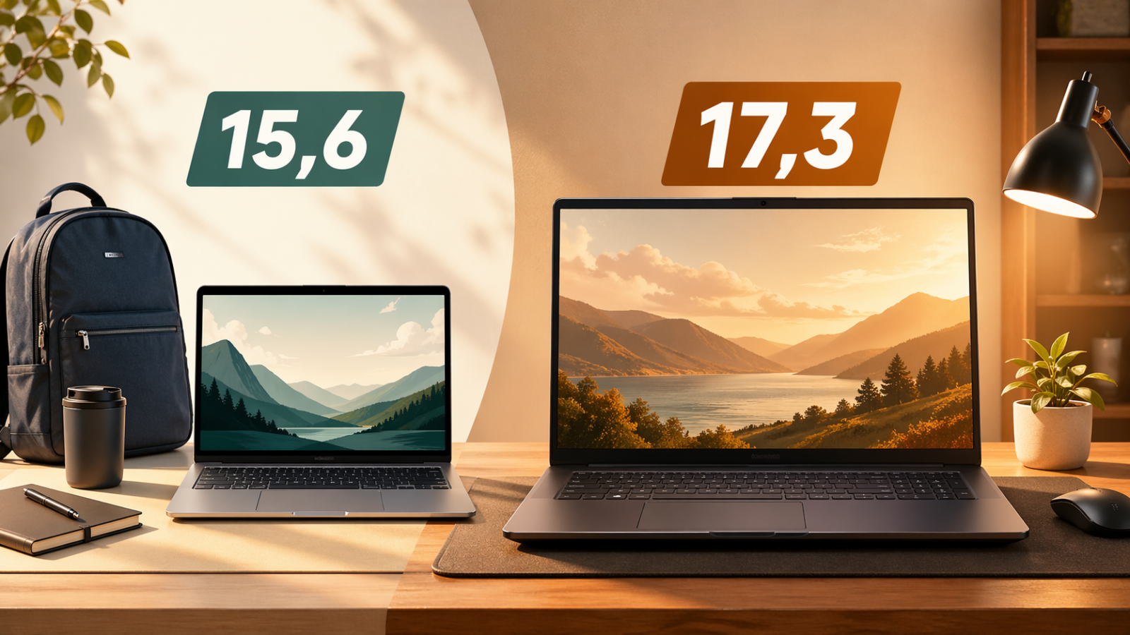 15,6 pouces ou 17,3 pouces : quel format de PC portable est le plus agréable au quotidien ?