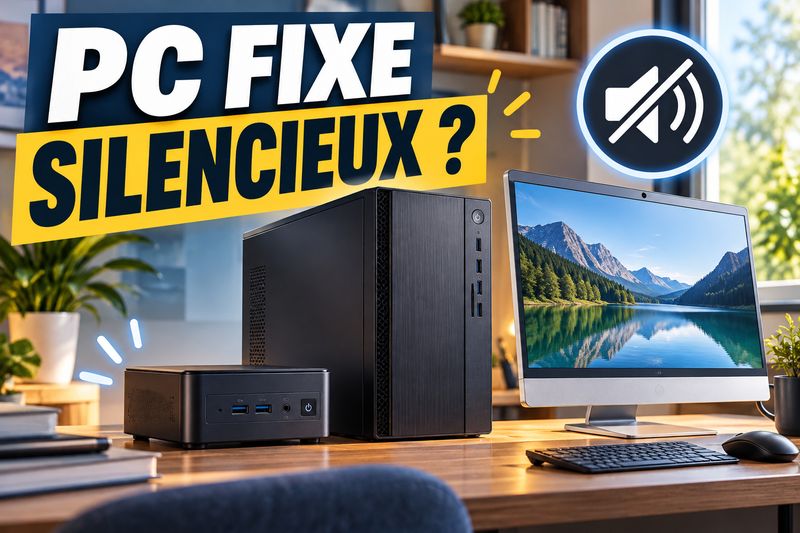 PC fixe silencieux : quels composants et quel format font réellement la différence ?