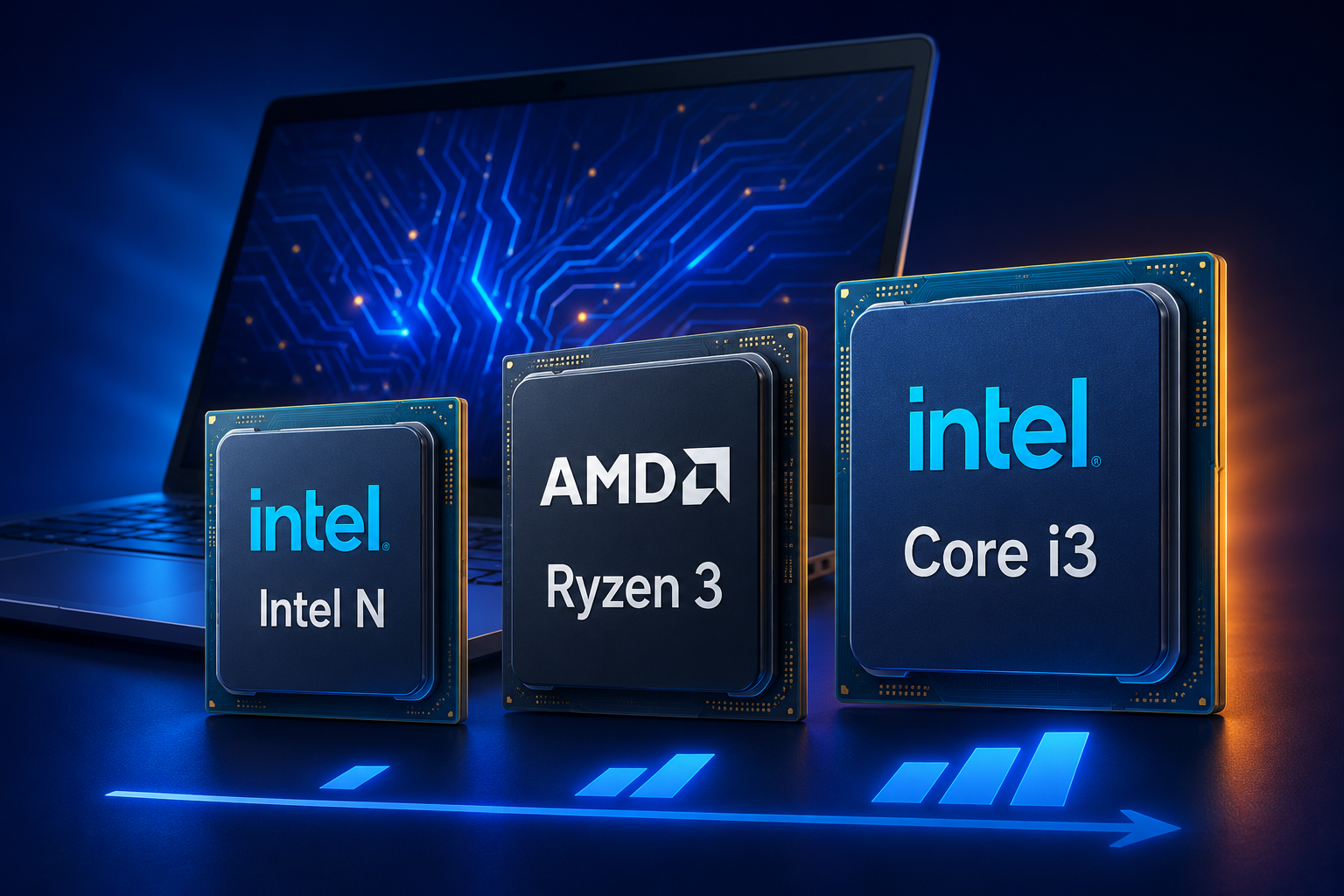 Processeur Intel N, Ryzen 3 ou Core i3 : comment éviter le mauvais niveau de puissance sur un PC pas cher ?